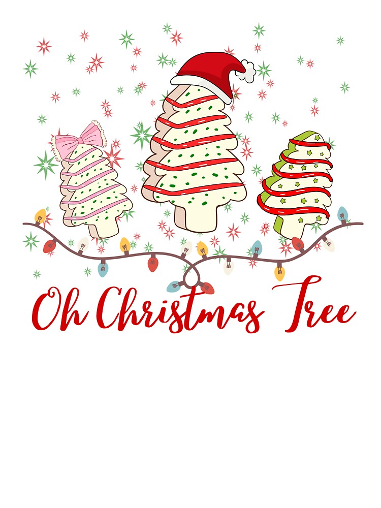Oh Christmas Tree Cake for Cake Lover by Festive Tees Hub