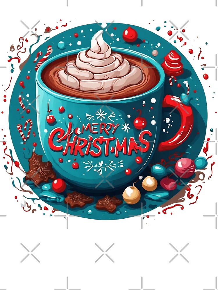 Christmas coffee, hot cocoa by Misterpng