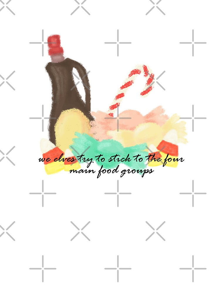 Four Main Food Groups by Rebecca Justus