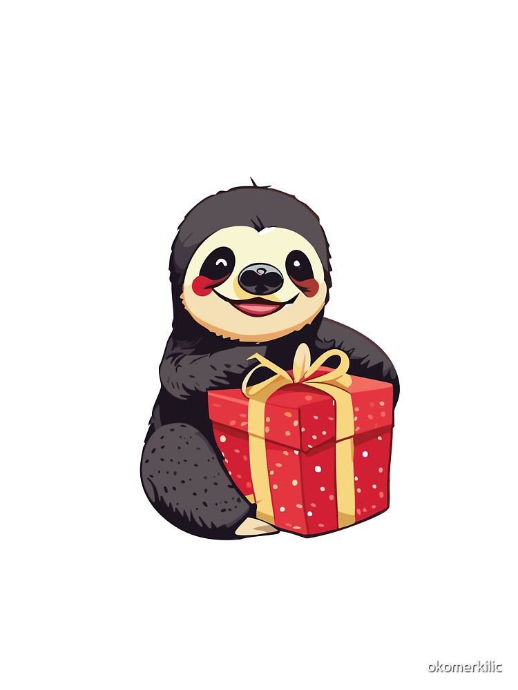Baby Sloth Gift by okomerkilic
