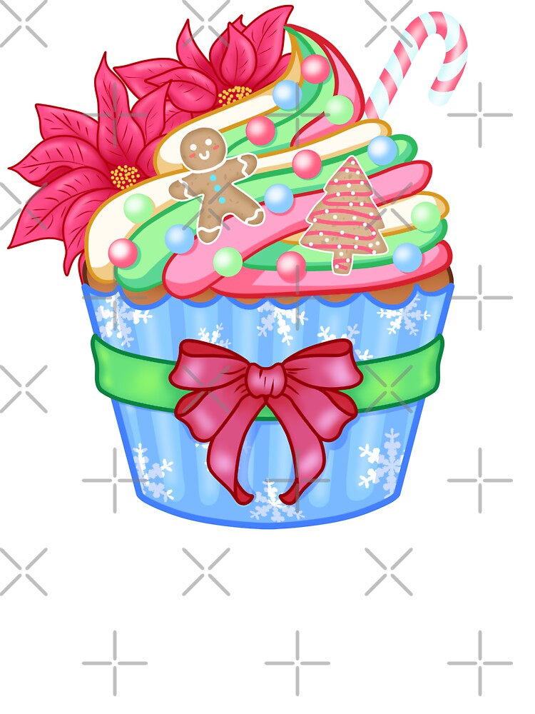 Christmas Cupcake by Miss Lunaria