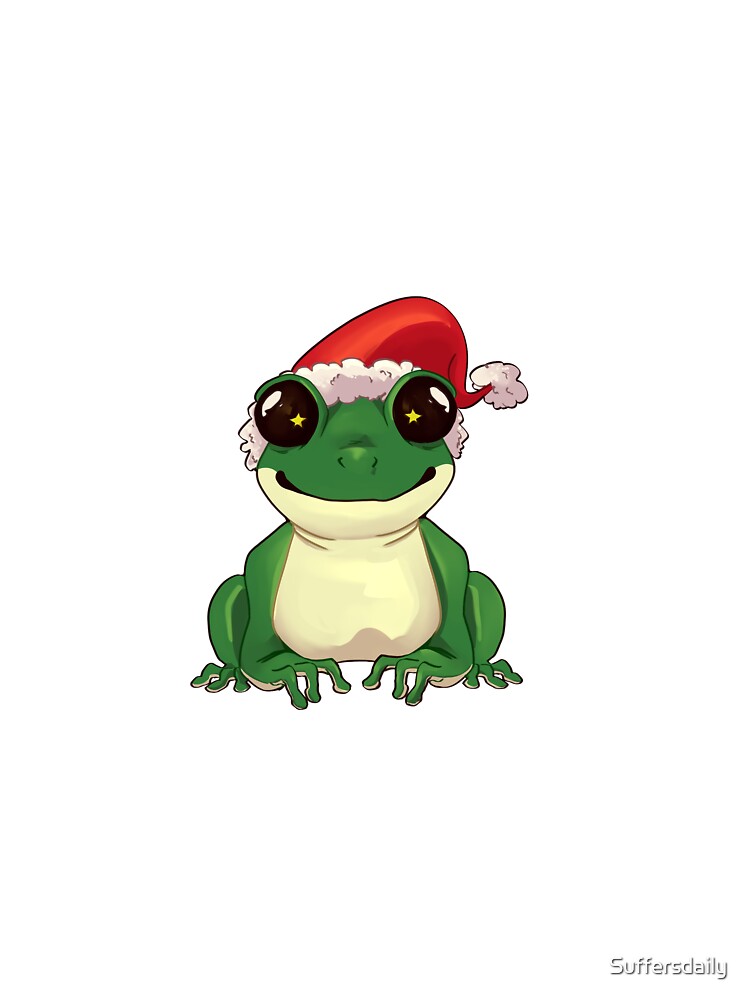 Christmas frog by Suffersdaily