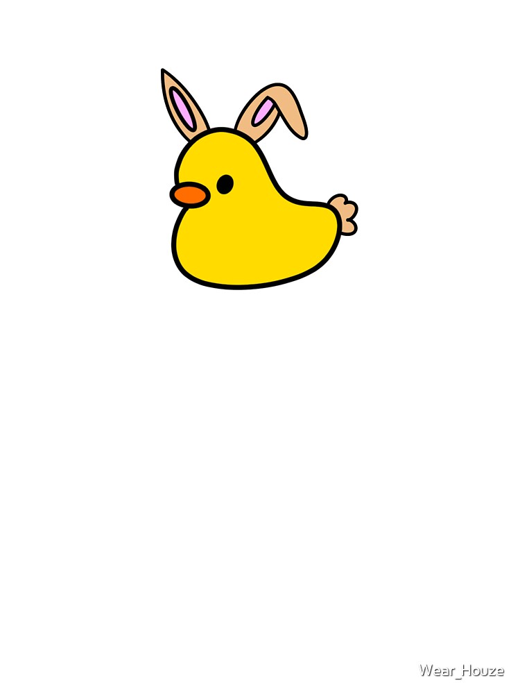 Happy Bunny Ears Rubber Duck by Wear_Houze