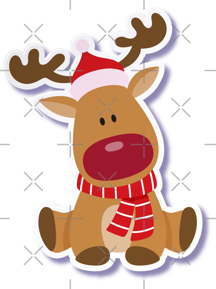 Adorable Reindeer by T-shirtJohny