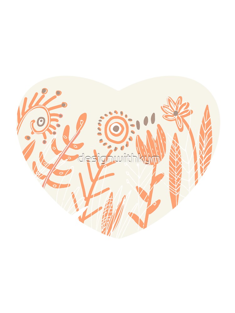 Hygge Floral Heart by designwithkym