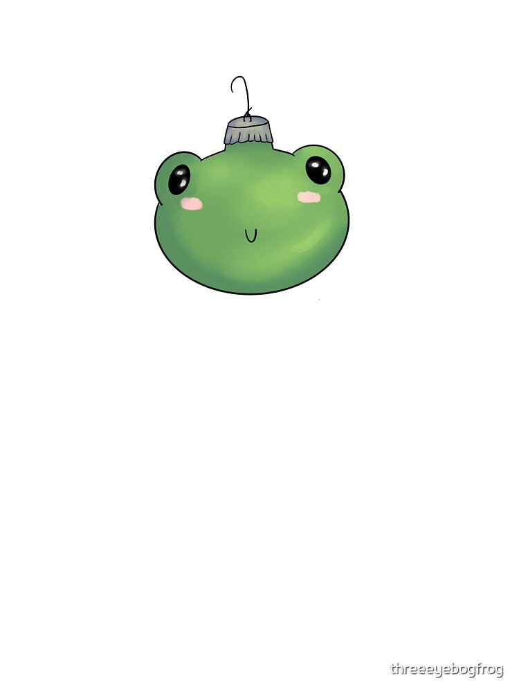 Froggy Ornament by threeeyebogfrog