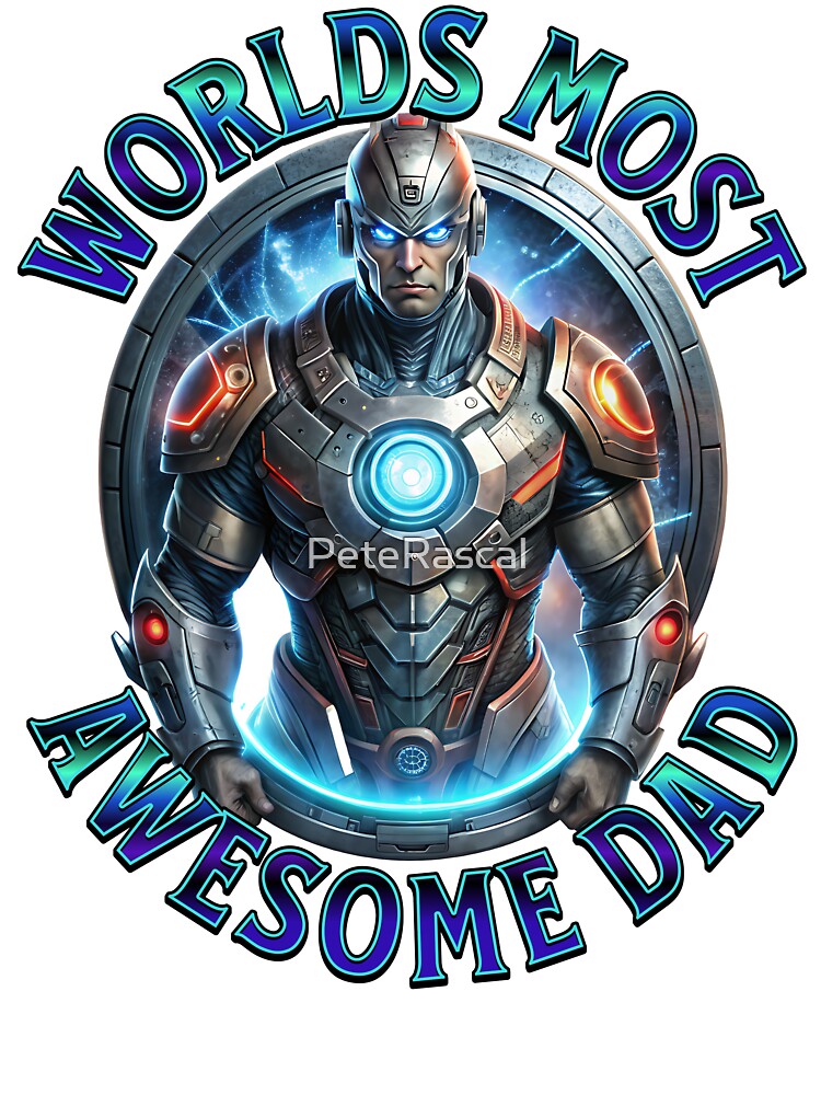 Worlds Most Awesome Dad Fathers Day Gift Idea by PeteRascal