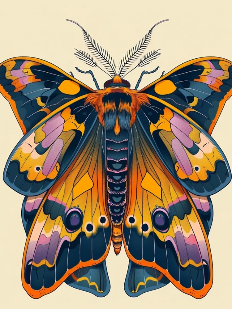 Beautiful moth by PaperieJennifer
