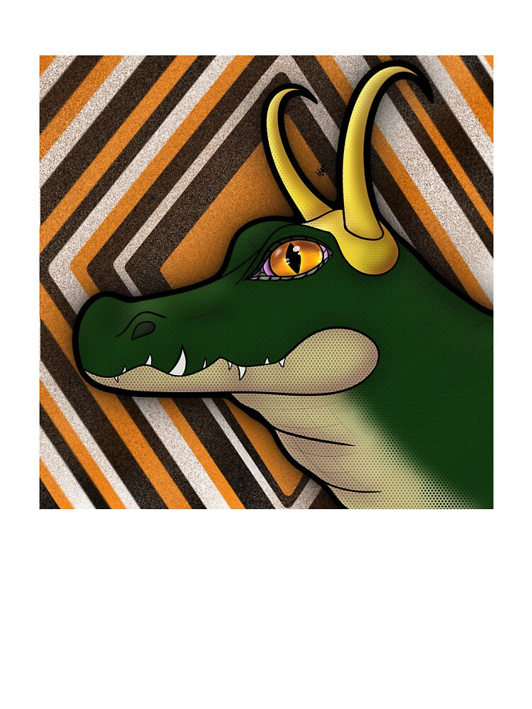 Croc Loki by astridsart6