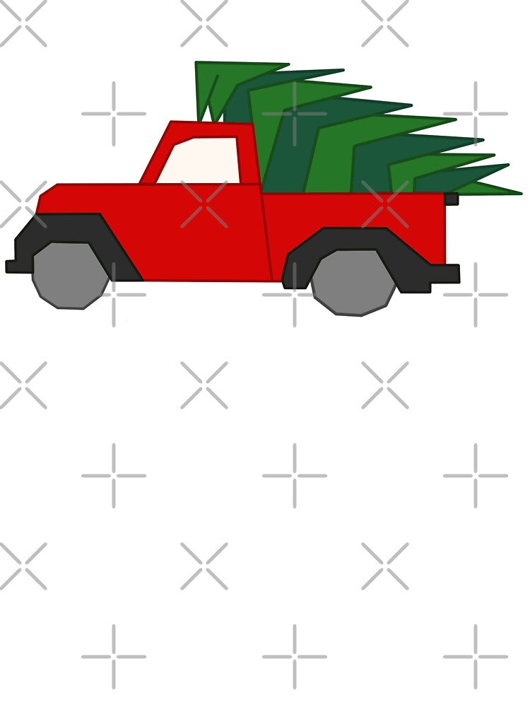 Little Red Christmas Truck by lilbirddesigns