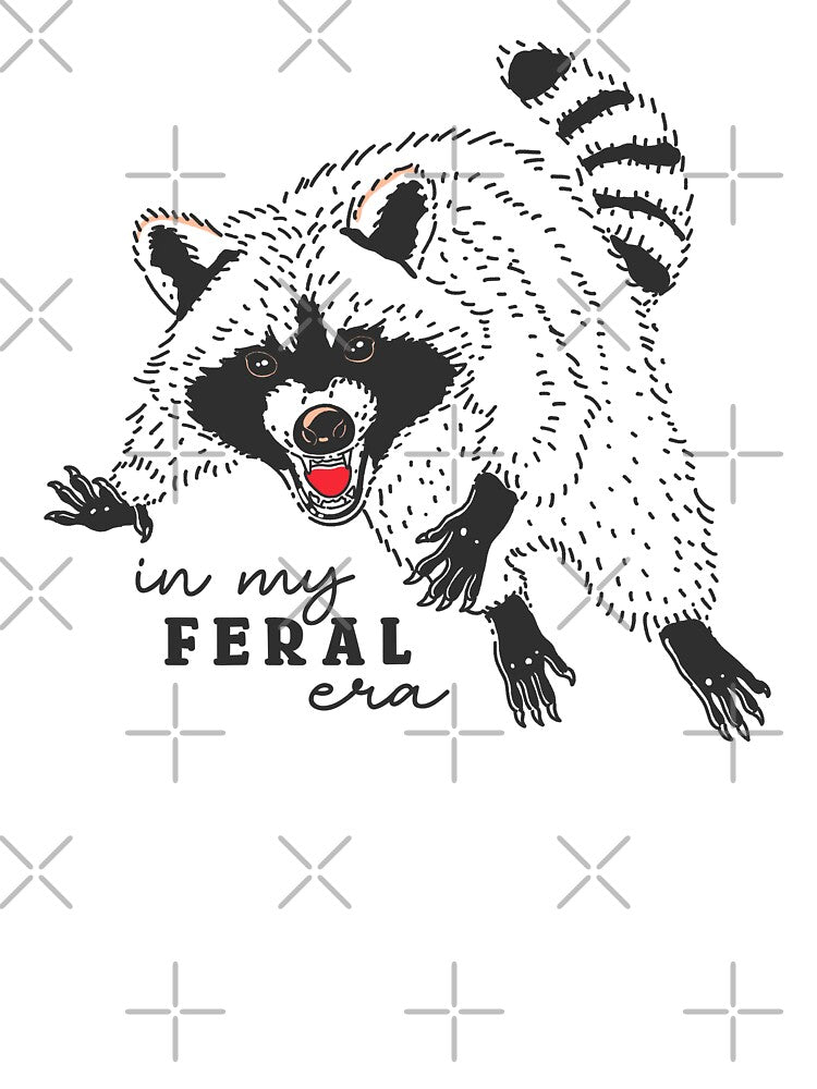 Feral Raccoon by Almasha