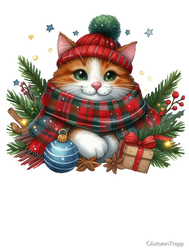 Content Christmas Kitty by CAutumnTrapp
