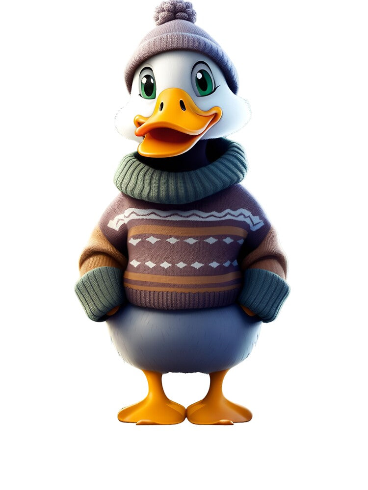 Duck in sweater 4 by Gala-life1