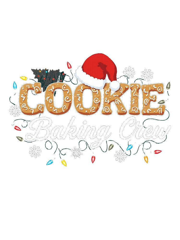 Christmas Cookie Baking Crew Santa Lights by lht6474
