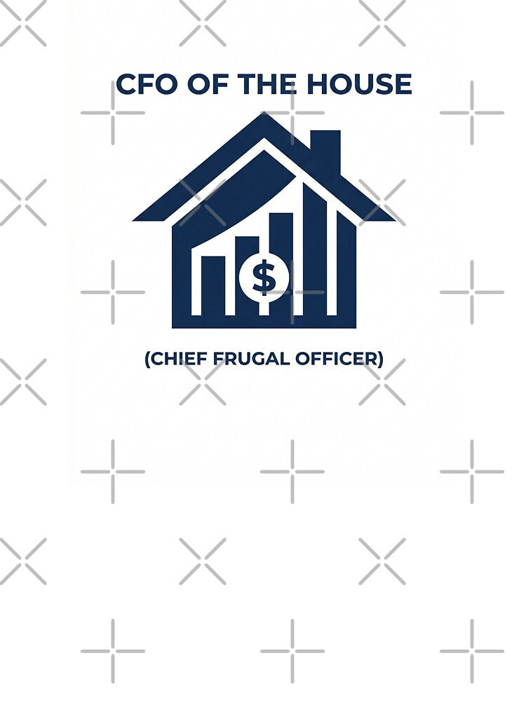 Chief Frugal Officer Funny Finance Pun by icemanphotos