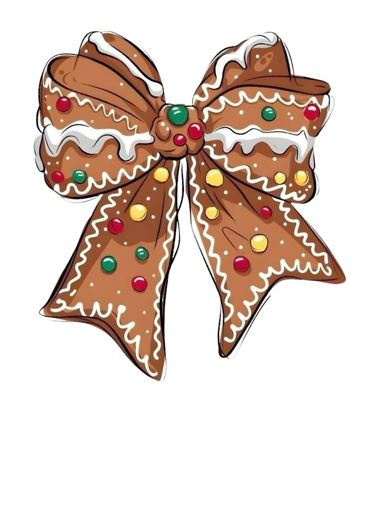 Gingerbread Christmas Bow by crafts.bynouf
