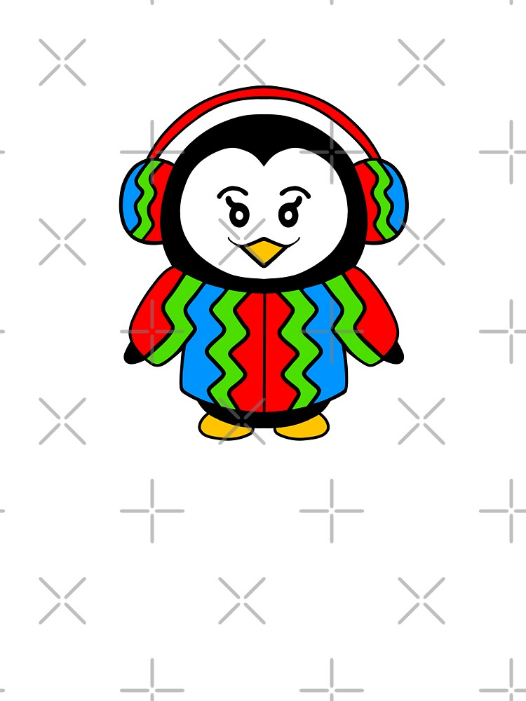 Cute Penguin by Sartoris Art