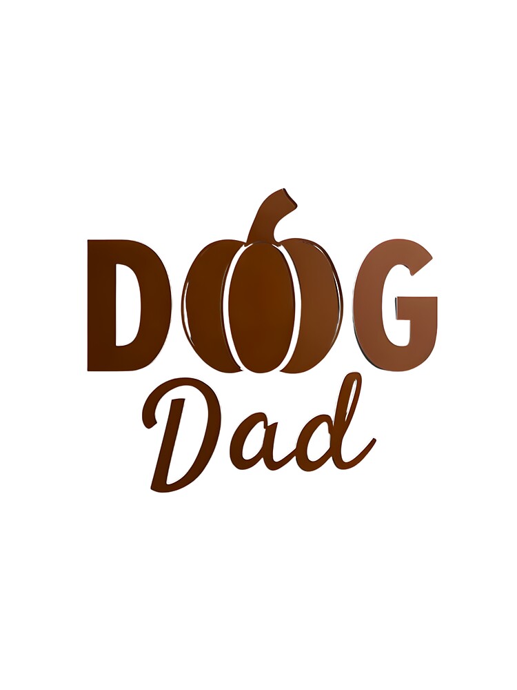 Halloween Dog Dad Print by GoxyVision