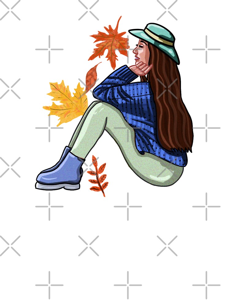 Sweater weather girl portrait by altairaleon