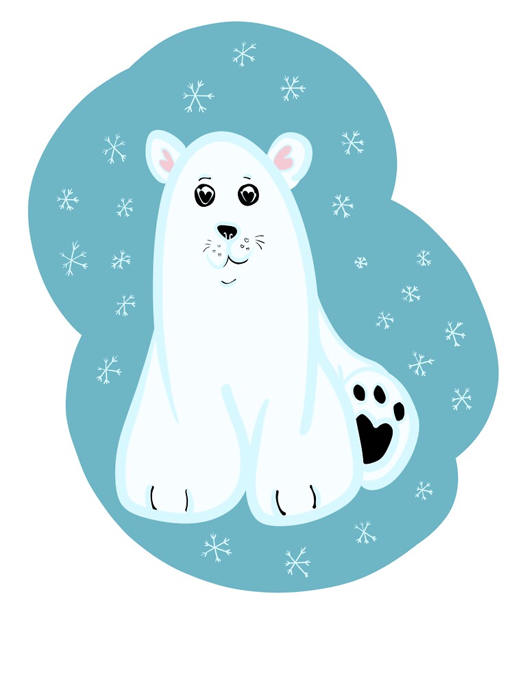 Cute Polar Bear by HugSomeNettles