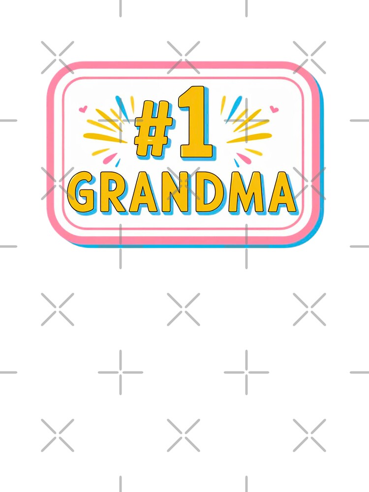 #1 Grandma Sign | Best Grandma Ever by PamLeeDesign by PamLeeDesign