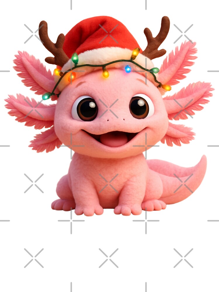 Christmas Axolotl by Sillytoe
