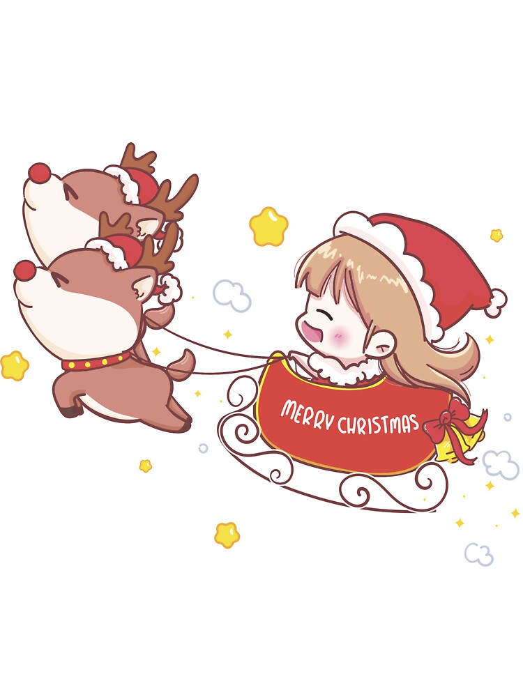Merry christmas little girl by arkhipoff