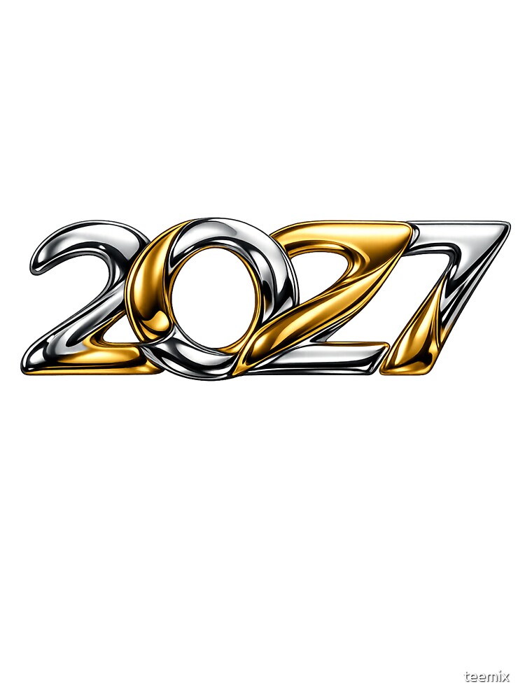 2027 New Year Liquid Gold and Metallic Chrome Luxury Party by teemix