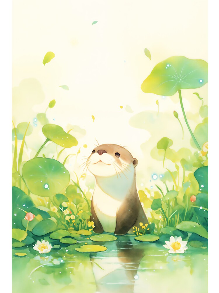 Nature’s Little Explorer Otter by AshiraCreations