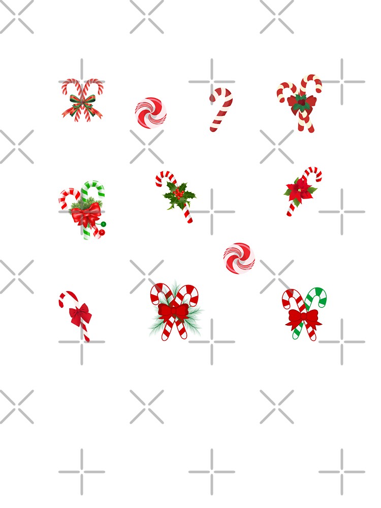 Christmas Candy Canes by silviaol