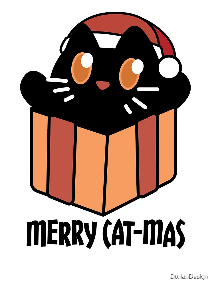 Merry Cat-Mas by DurianDesign
