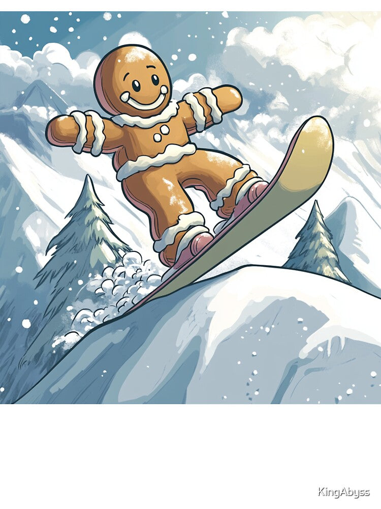 Gingerbread on the Slopes by KingAbyss