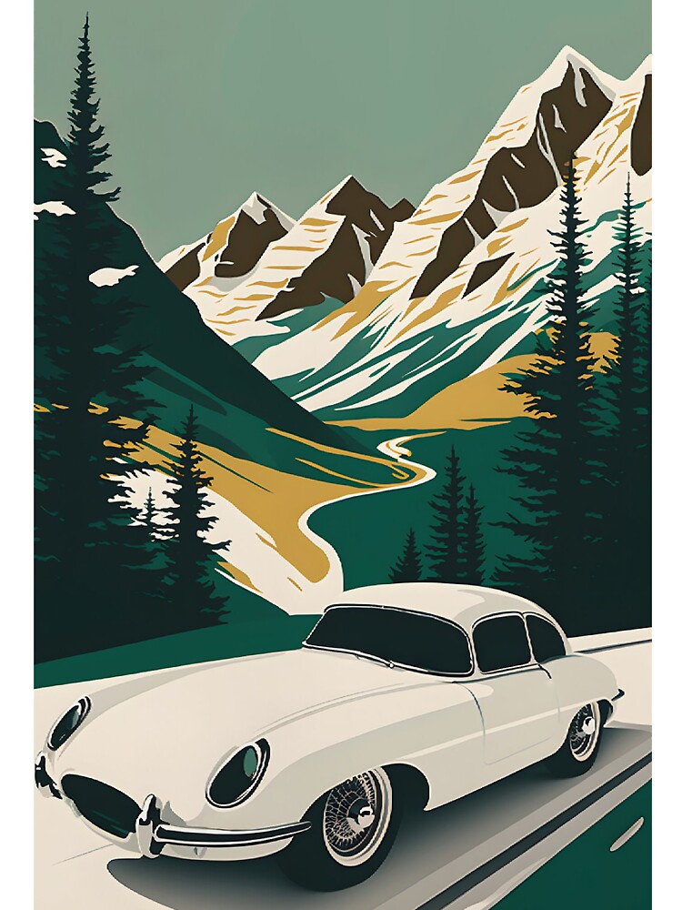 Jaguar E-Type Poster by colbyemmit Unisex