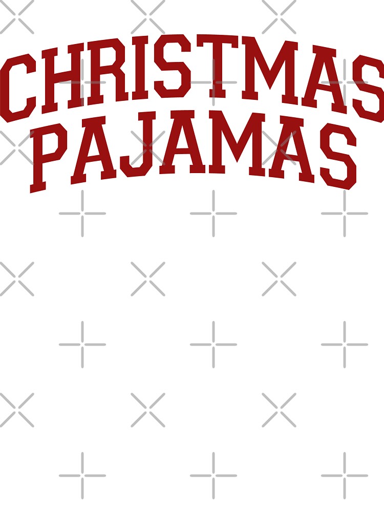 Christmas Pajamas Varisty Red by Rachel Rogers