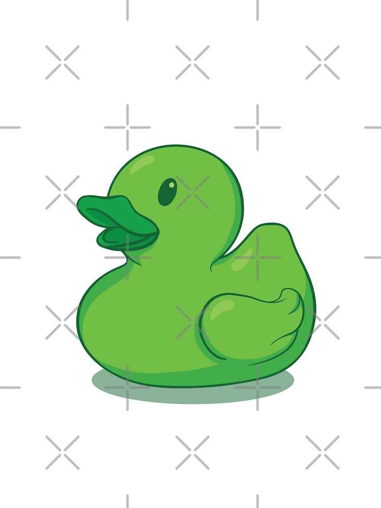 Classic Green Color Duck. Duck Multiverse. by Duck Multiverse
