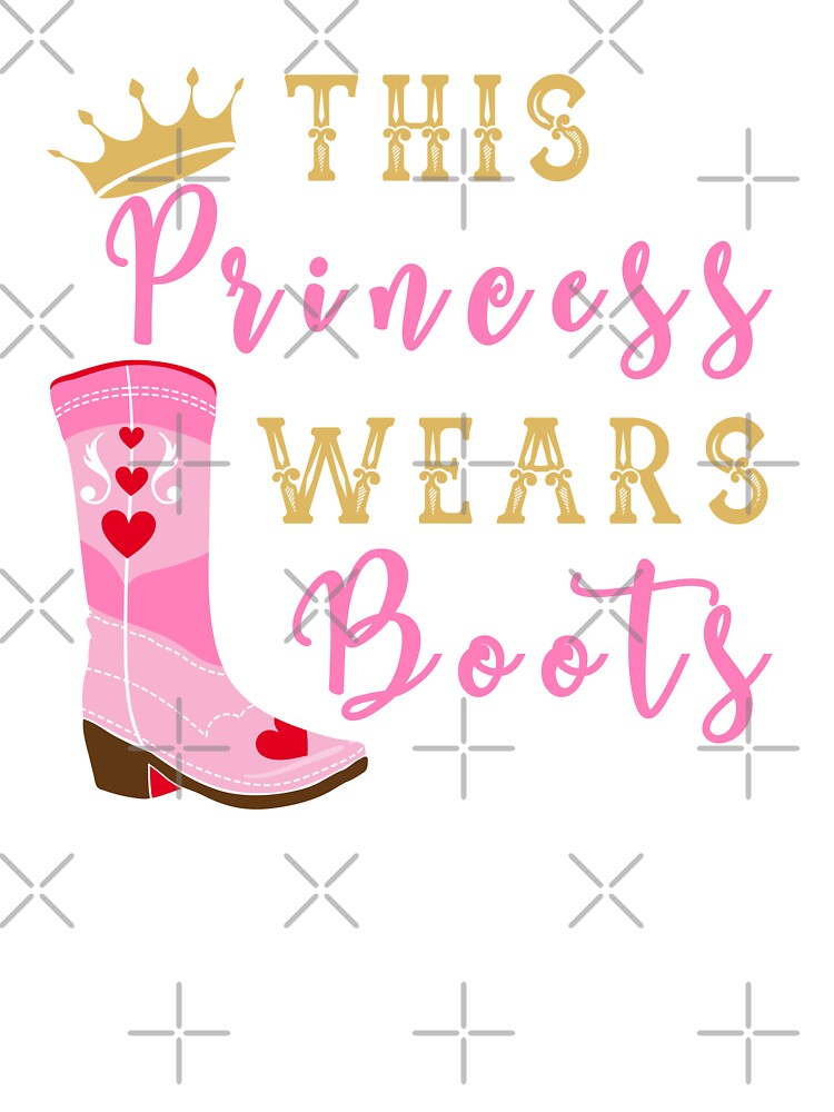 This princess wears boots western style 3 by Lady-Frost