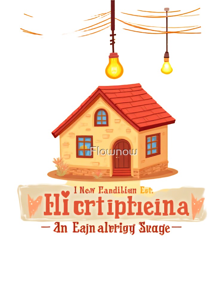 Electrician Dad Gift - Wire House Hug Design for Electricians by Flownow