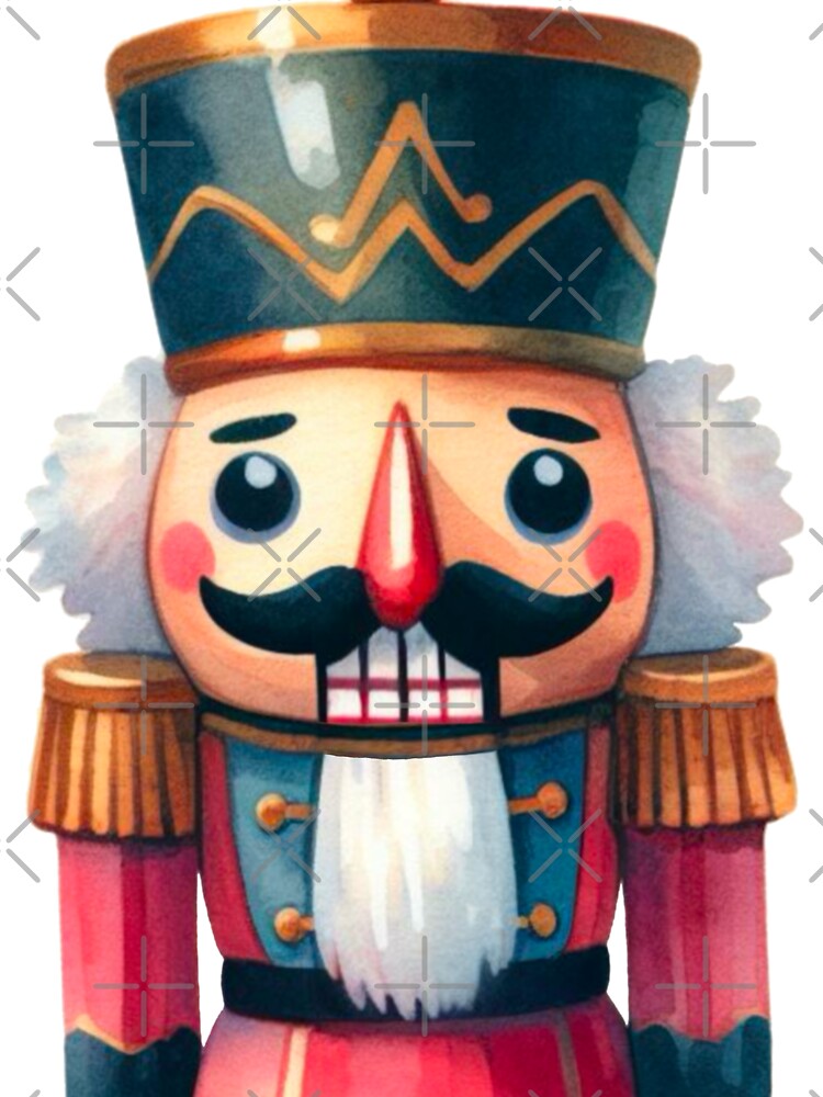 Watercolor Christmas Nutcracker - Different Pattern by Star-Fragment