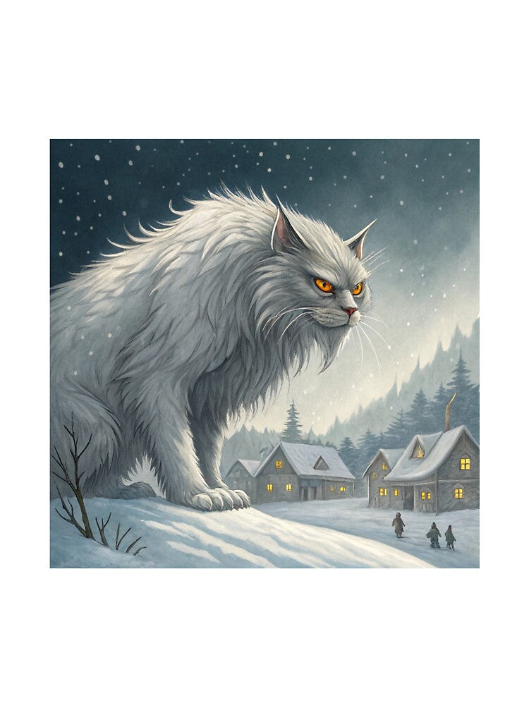 Jólakötturinn (Yule Cat) 06 by AIfolklore