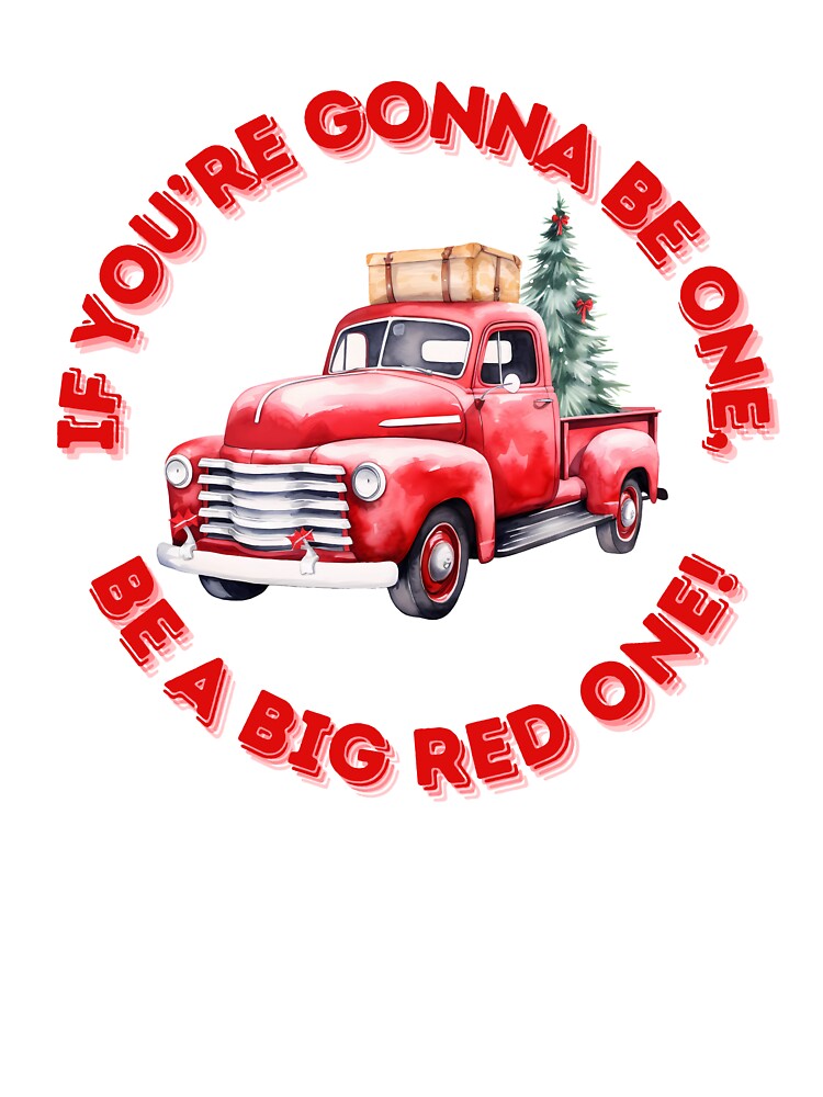 Big a Big Red One by DotMoCreations