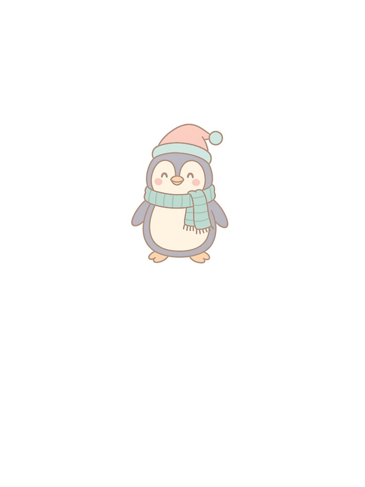 Winter Penguin – Cute Kawaii Sticker by ClipVictuumArts