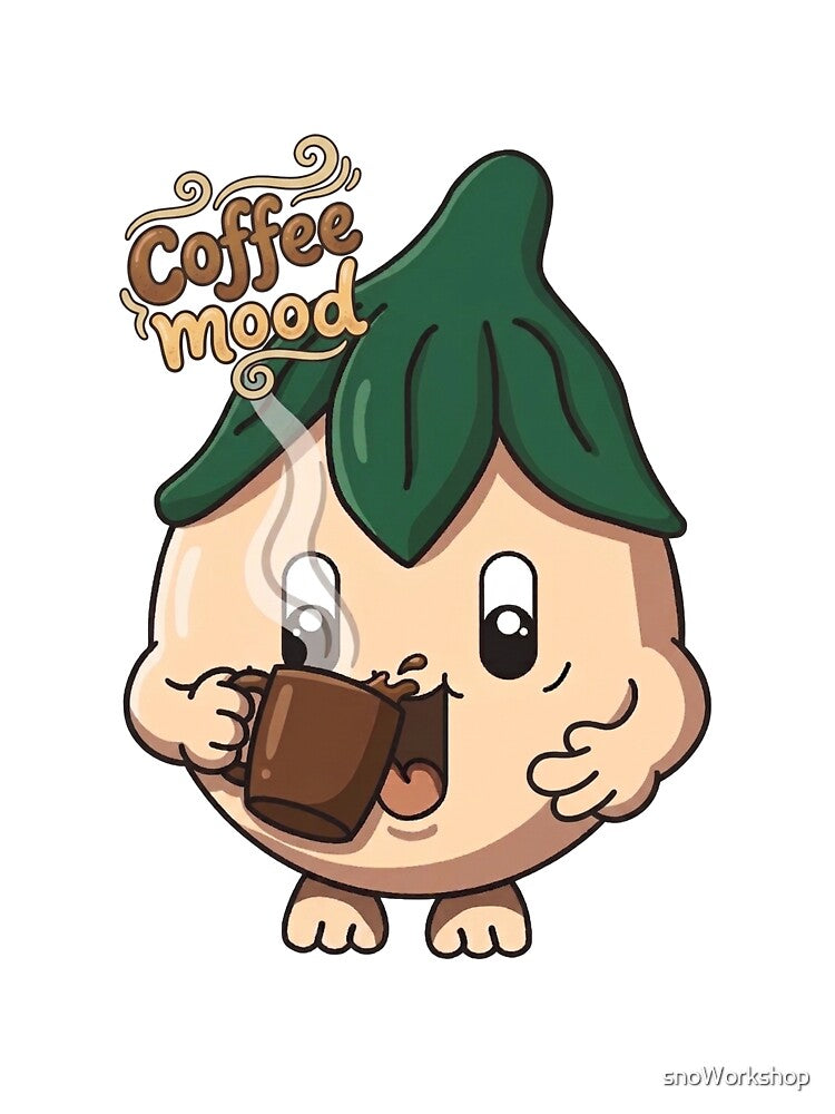 Karmin is drinking coffee by snoWorkshop