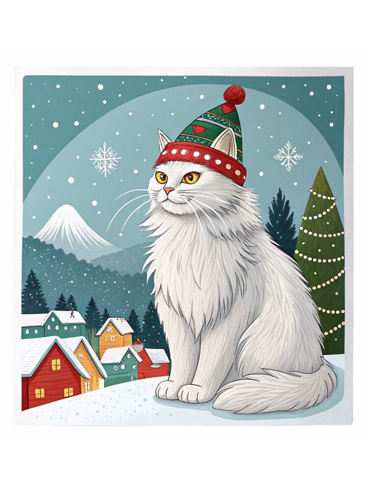 Jólakötturinn (Yule Cat) 38 by AIfolklore