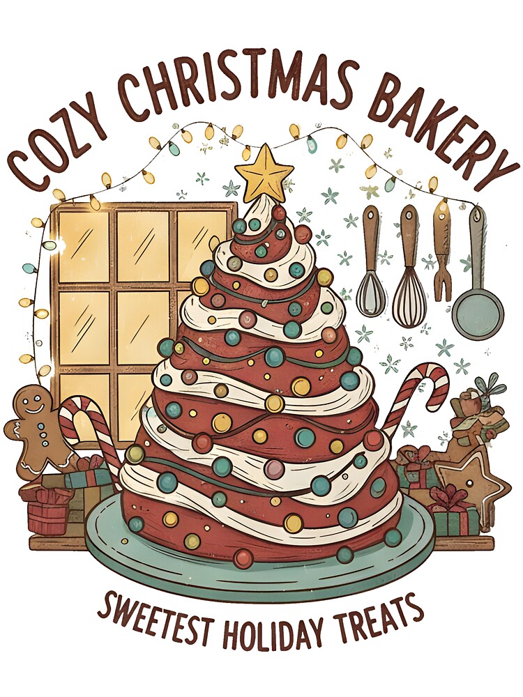 christmas tree Cake Christmas Bakery by Uglyandcute