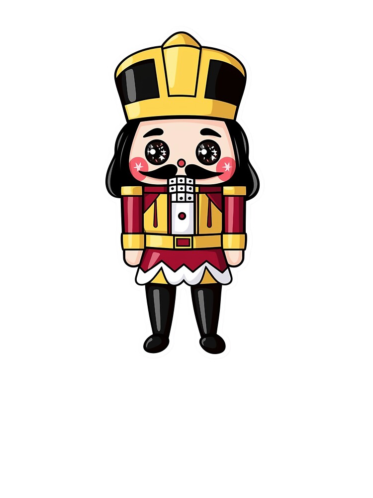 Kawaii Nutcracker Christmas Design by Liseri