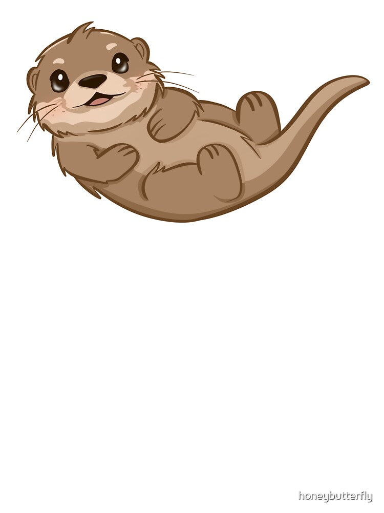 Cute Sea Otter by honeybutterfly