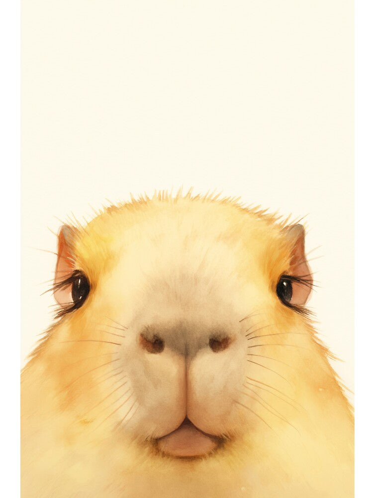 Oh Hello There Capybara by AshiraCreations