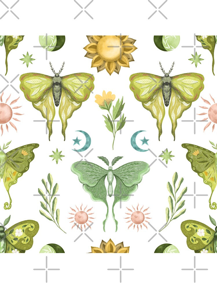 Luna moth pattern by pinkyfish1010