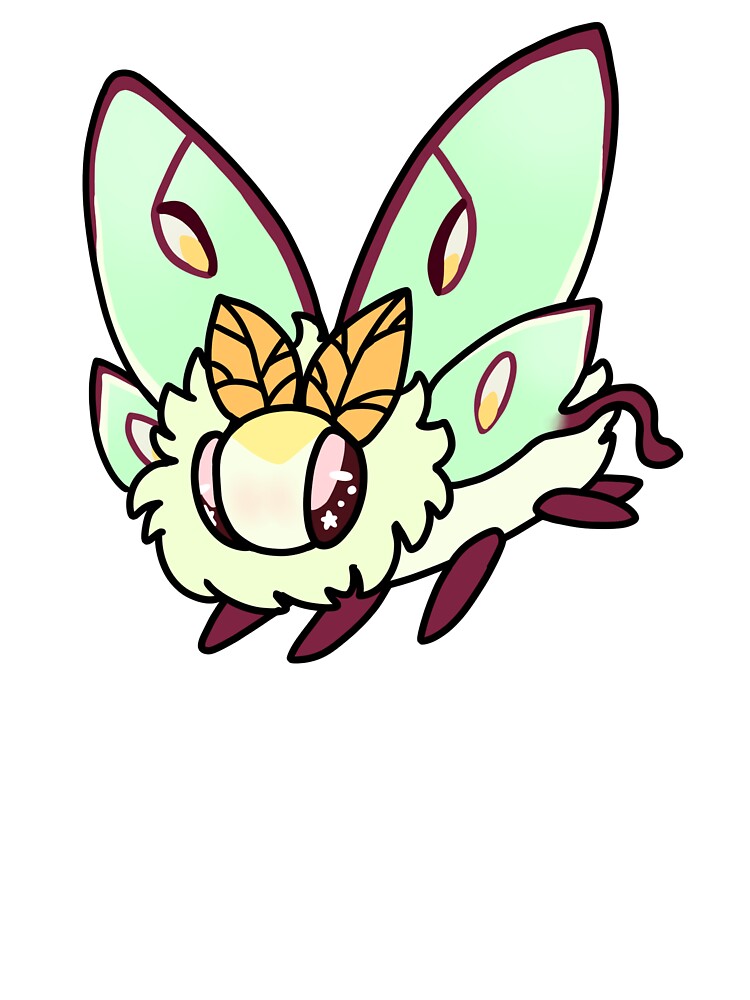 Luna moth by Feralplant-arts