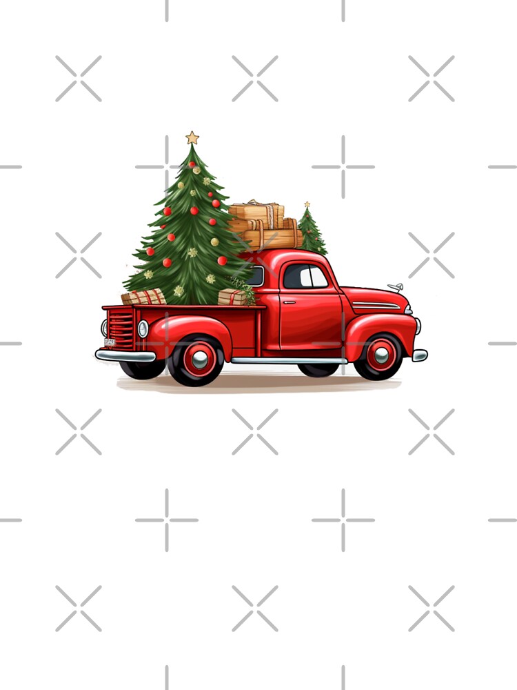 Vintage Christmas Truck by Bjammer